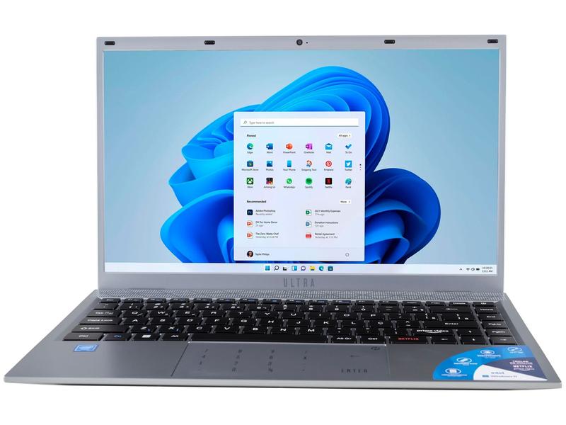 Notebook Multi Ultra Intel Core I3 8GB - 240GB SSD 14,1” Windows